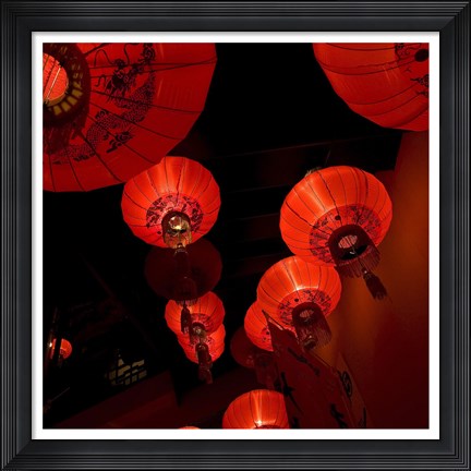 Framed Orient Lamps Print