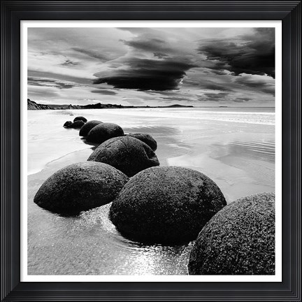 Framed Rocks Print