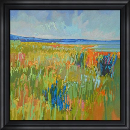 Framed Lake Shore II Print