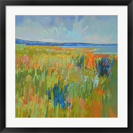 Framed Lake Shore II Print