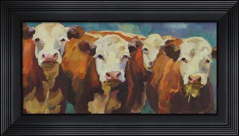 Framed Chorus Line Print