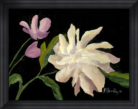 Framed Flower 1 Print