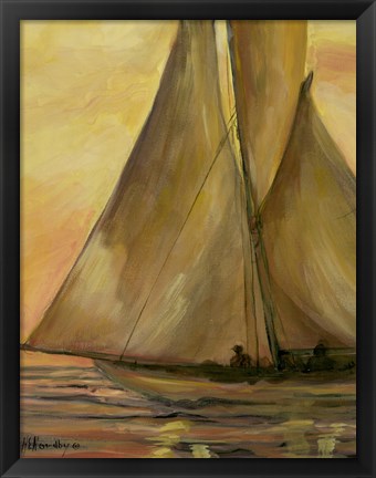 Framed Sailboat 2 Print