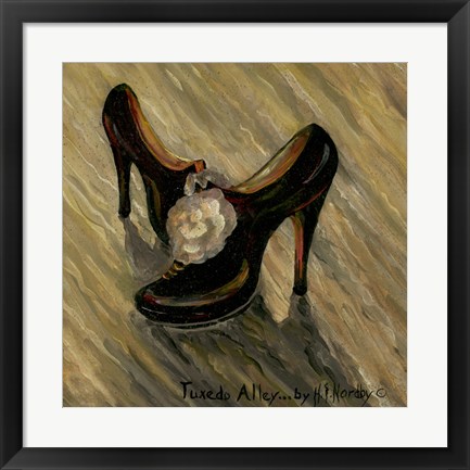 Framed Shoes Print