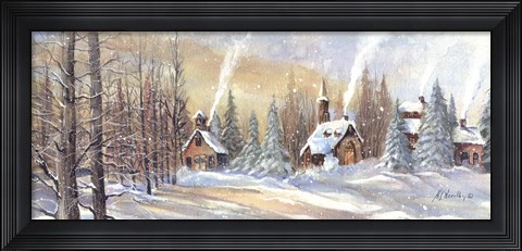 Framed Winter Day Print