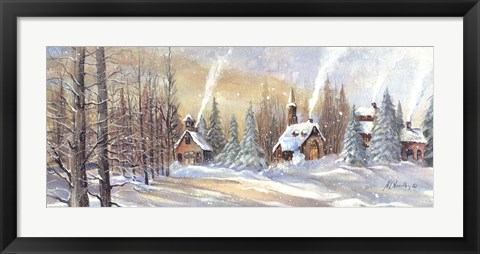 Framed Winter Day Print