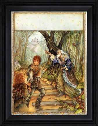 Framed Wizard Print
