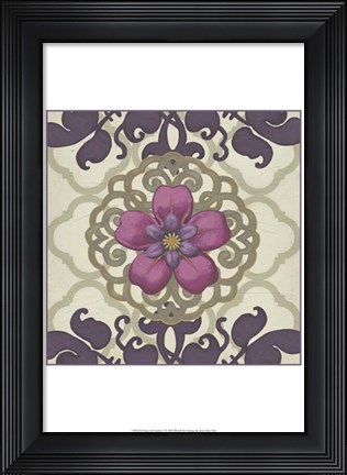 Framed Imperial Garden I Print