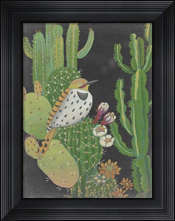 Framed Desert Twilight I Print