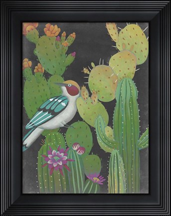 Framed Desert Twilight II Print