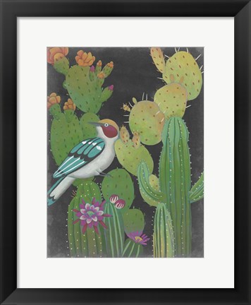 Framed Desert Twilight II Print