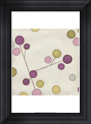 Framed Molecular Blossoms II Print