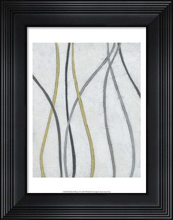 Framed Bob &amp; Weave II Print