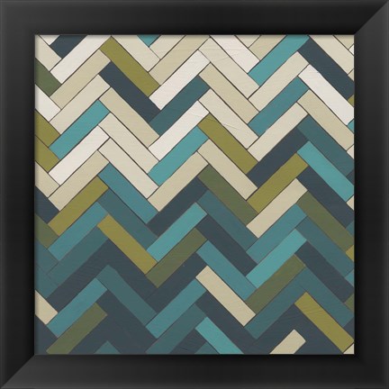 Framed Parquet Prism II Print