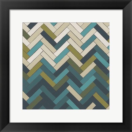 Framed Parquet Prism II Print