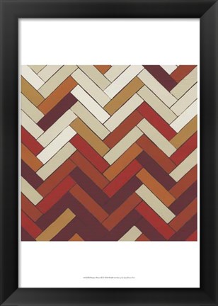 Framed Parquet Prism III Print