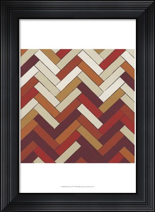 Framed Parquet Prism IV Print