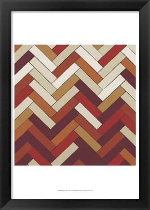 Framed Parquet Prism IV Print