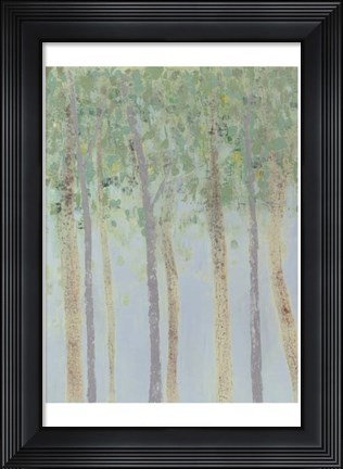 Framed Hazy Woodlands I Print