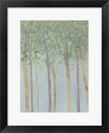 Framed Hazy Woodlands I Print