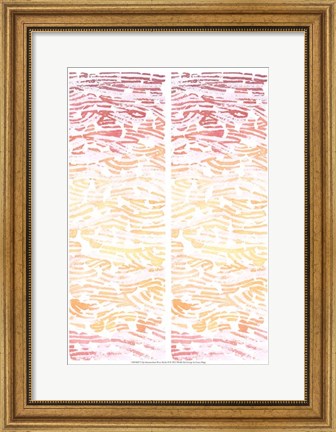 Framed 2-Up Summertime River Rocks II Print