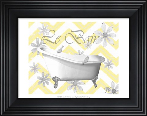 Framed Le Bain I Print