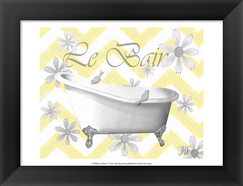 Framed Le Bain I Print