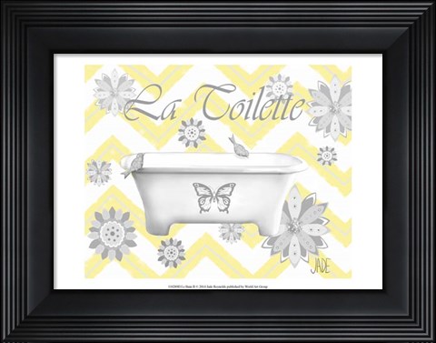 Framed Le Bain II Print