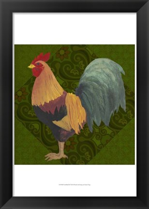 Framed Yard Bird II Print