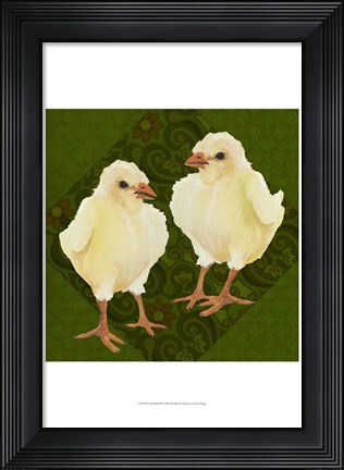 Framed Yard Bird III Print