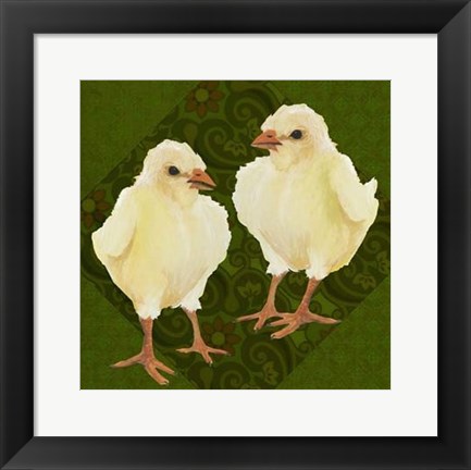 Framed Yard Bird III Print