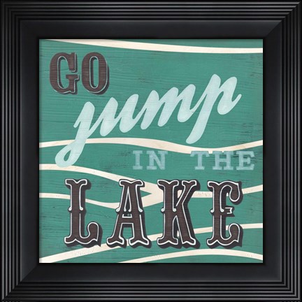 Framed Cabin Life II Print