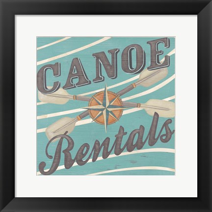 Framed Cabin Life IX Print