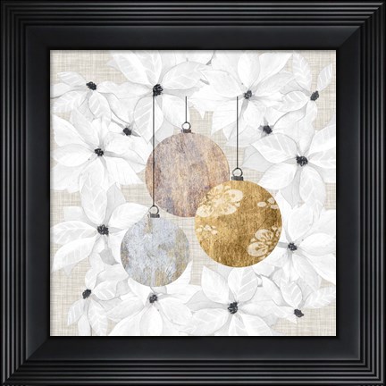 Framed Sophisticated Christmas IV Print