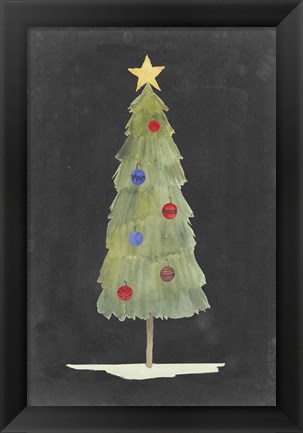 Framed Christmas Glow II Print