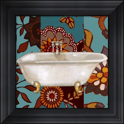 Framed Spice Bathroom I Print