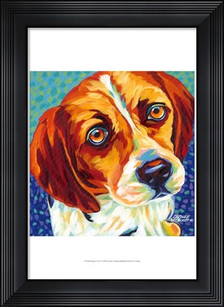 Framed Dogs in Color II Print
