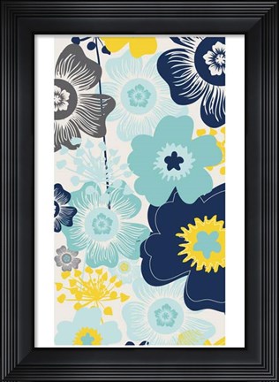 Framed Burst I Print