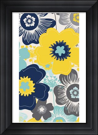 Framed Burst II Print