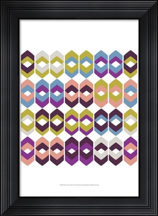 Framed Retro Groove II Print