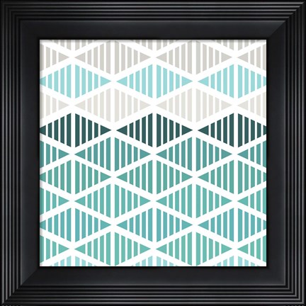 Framed Tribal Arrows I Print