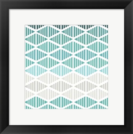 Framed Tribal Arrows II Print