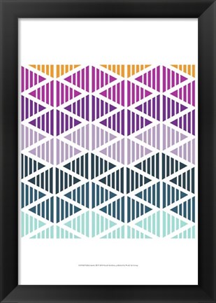 Framed Tribal Arrows III Print