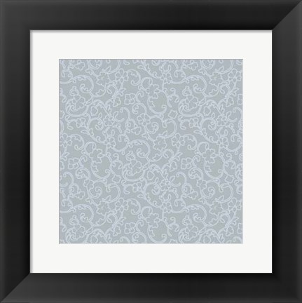 Framed Vintage Calico VII Print