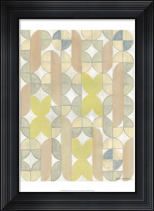 Framed Radius Tile II Print