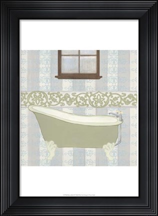Framed Riviera Bath II Print