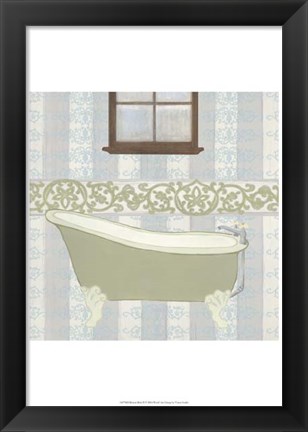 Framed Riviera Bath II Print