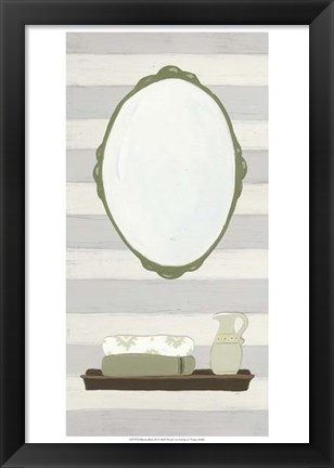 Framed Riviera Bath III Print