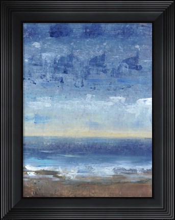 Framed Calm Surf II Print