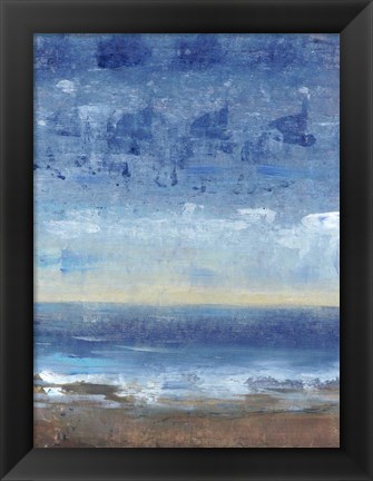 Framed Calm Surf II Print